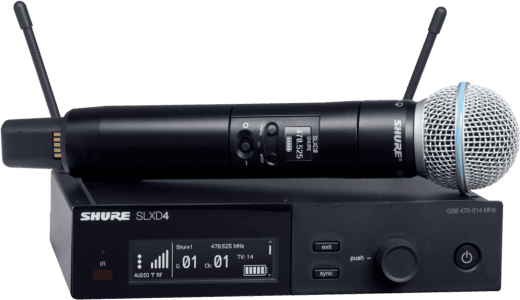 Shure - WIRELESS HANDHELD SYSTEM W/ BETA58
