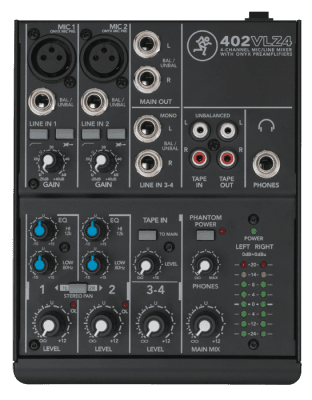 Mackie - 4-Channel Ultra Compact Mixer
