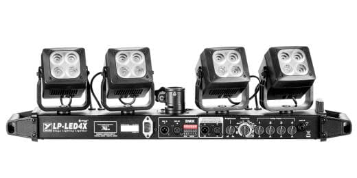 Yorkville Sound - LP DIMMER BAR W/4LED HEADS, ONBOARD FX