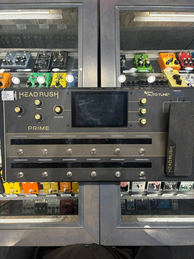 HeadRush Prime Guitar FX/Amp Modeler/Vocal Processor