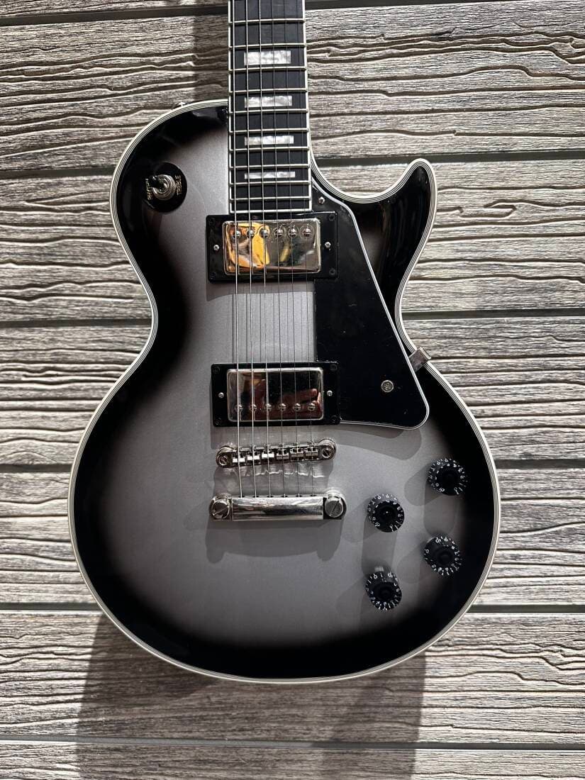 EPIPHONE LP CUSTOM SILVERBURST