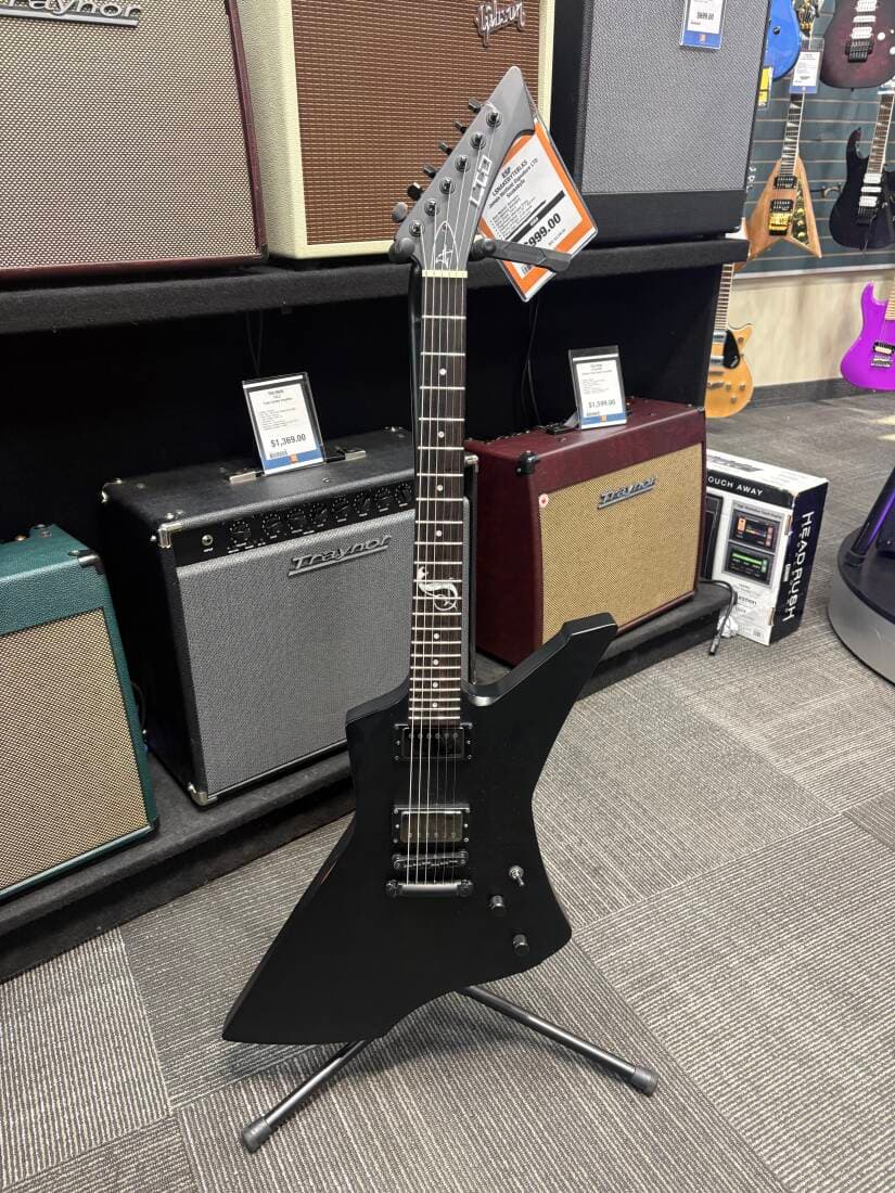 ESP Guitars - LSNAKEBYTEBLKS