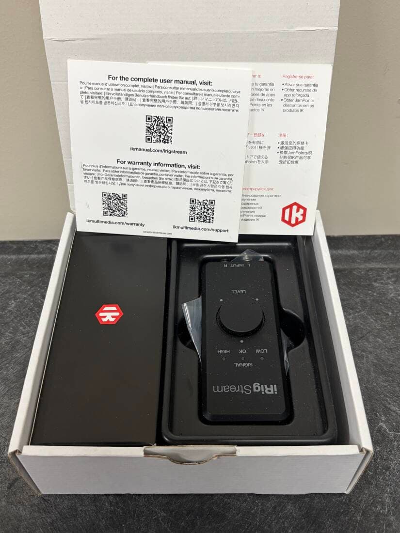 IK Multimedia - IRIG STREAM