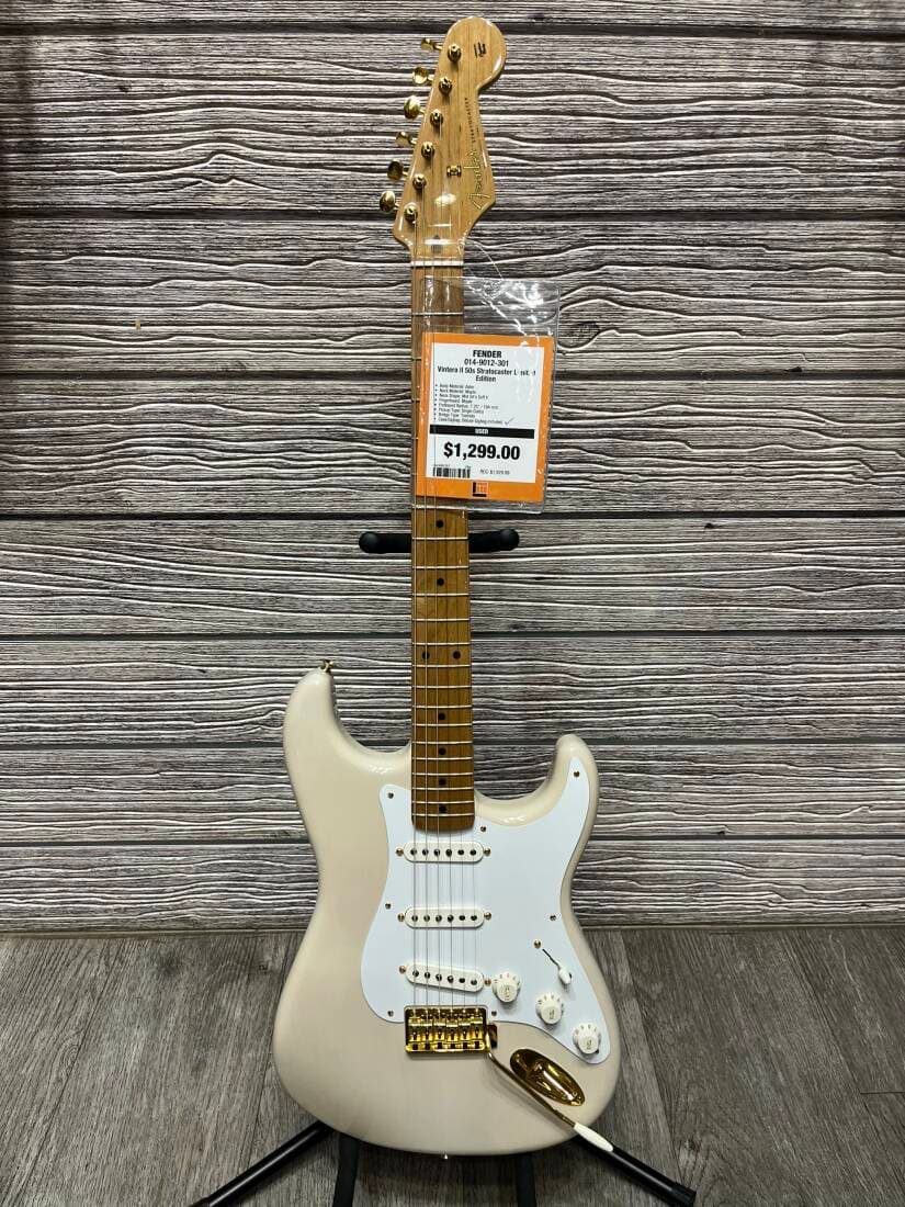 Fender - DE Vintera II 50s Strat - White Blonde