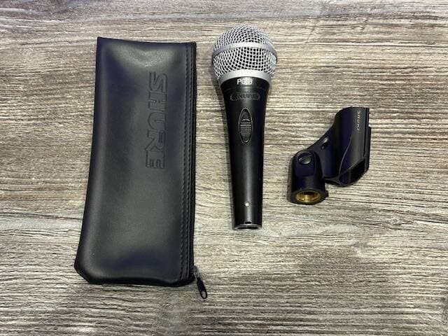 SHURE CARDIOID DYNAMIC VOCLA MIC W/ON/OF