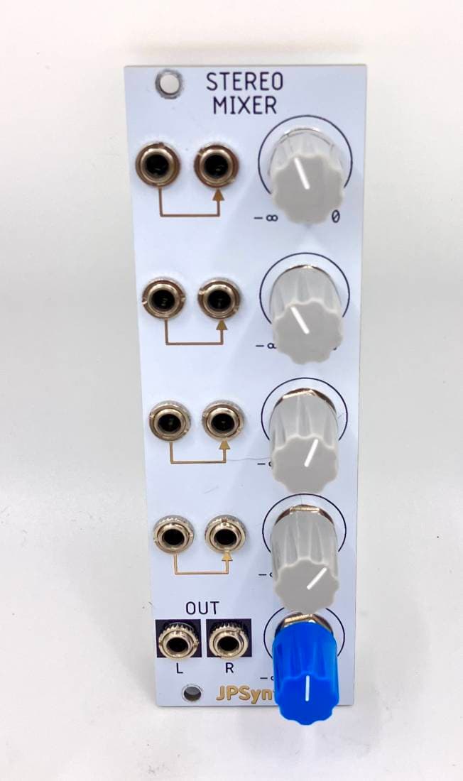 JP SYNTH 4 channel Stereo Mixer Eruorack module