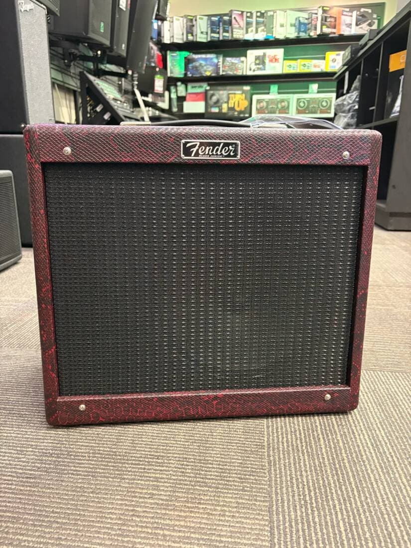 Fender Limited Edition Blues Junior IV Red Snake Skin