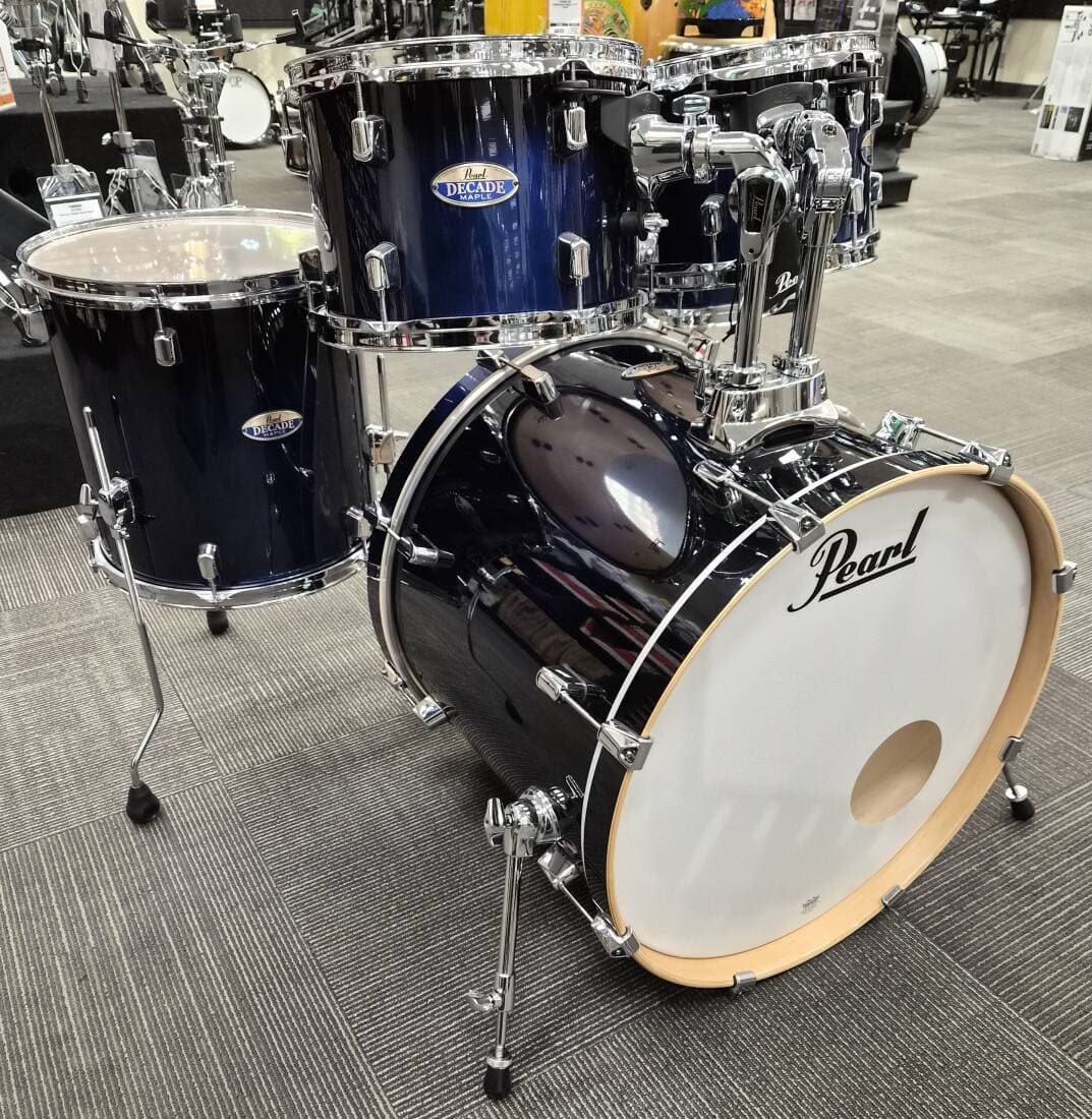 Pearl Decade Maple 22,10,12,14,SD - Kobalt Blue