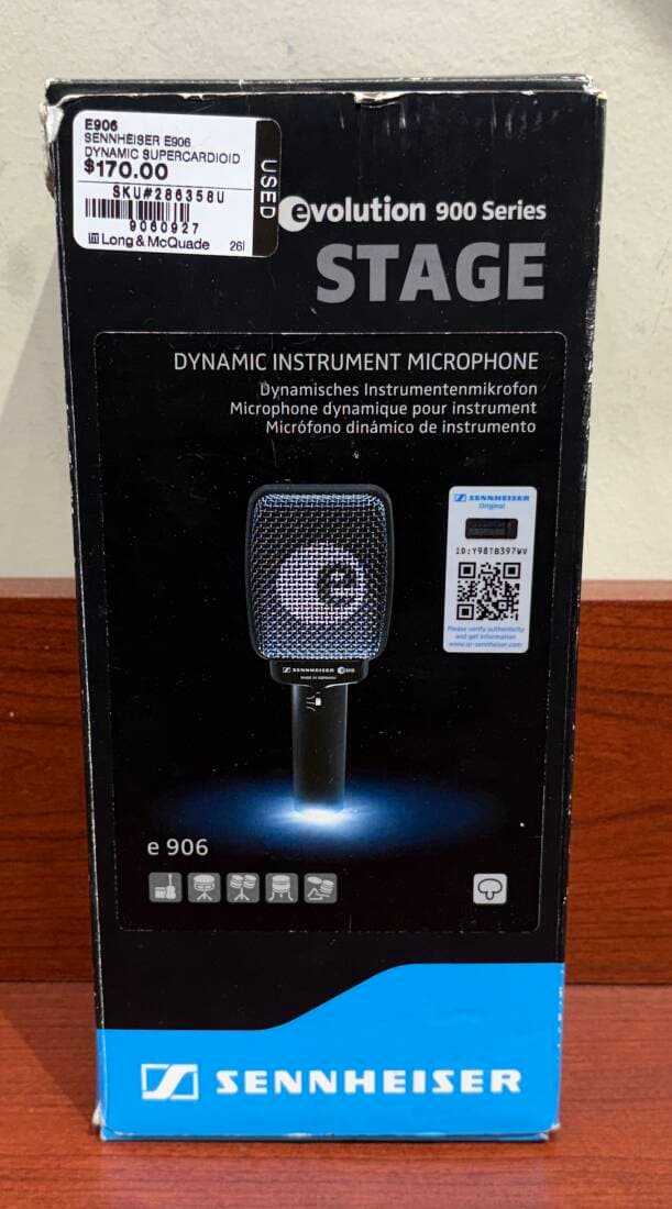 Sennheiser - E906 dynamic mic