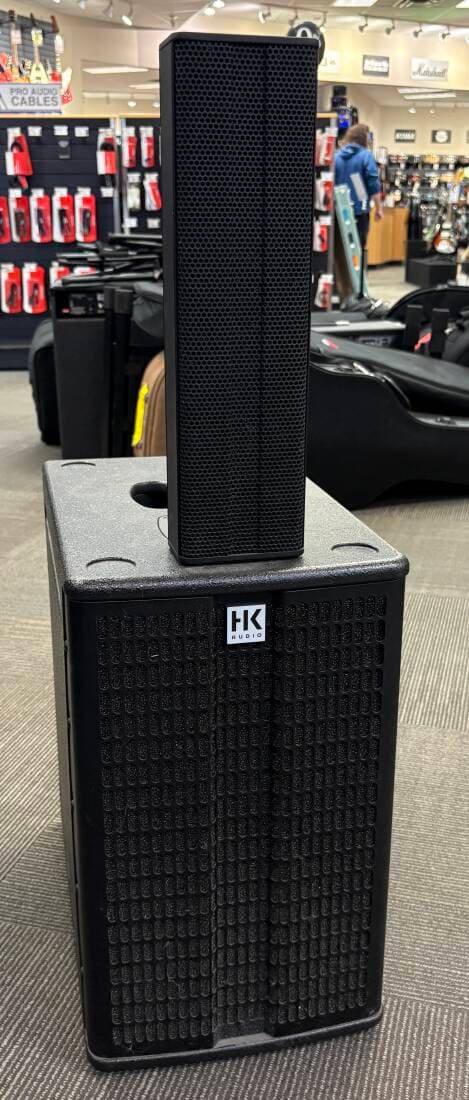 HK ELEMENTS SET (EA600 POWER AMP + E110 SUB)