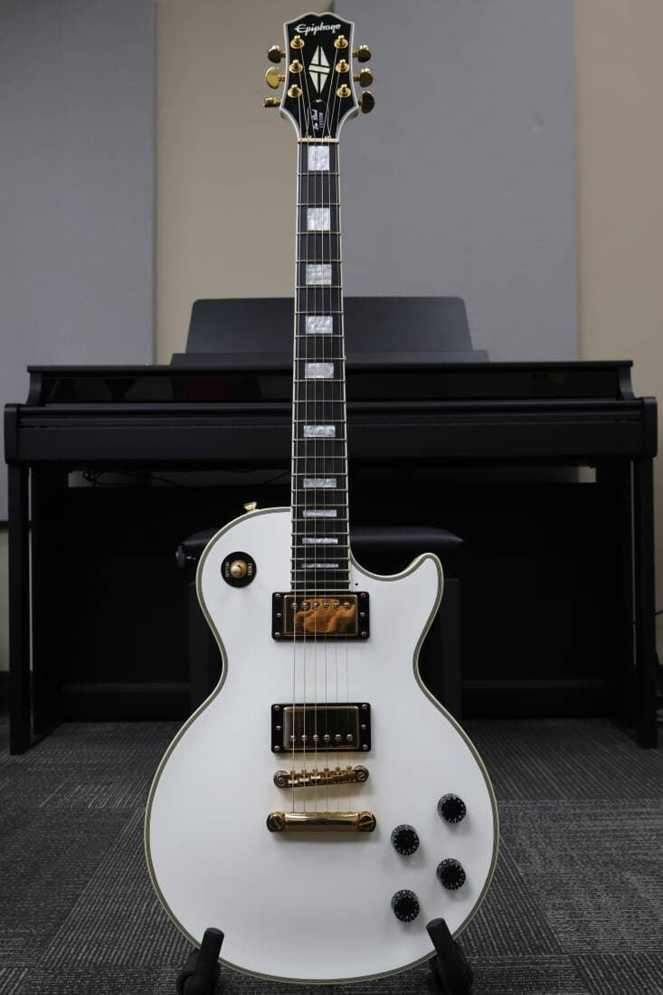 Epiphone - LP CUSTOM ALPINE WHITE