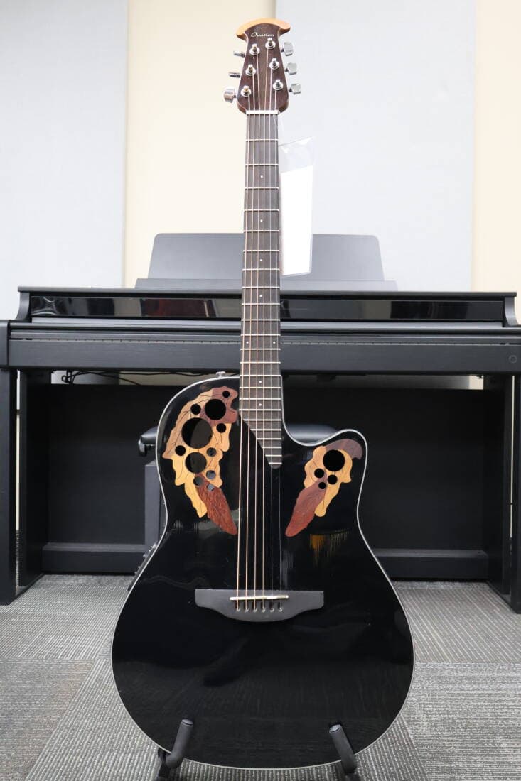 Ovation - CELEBRITY ELITE MID CUTAWAY BLACK