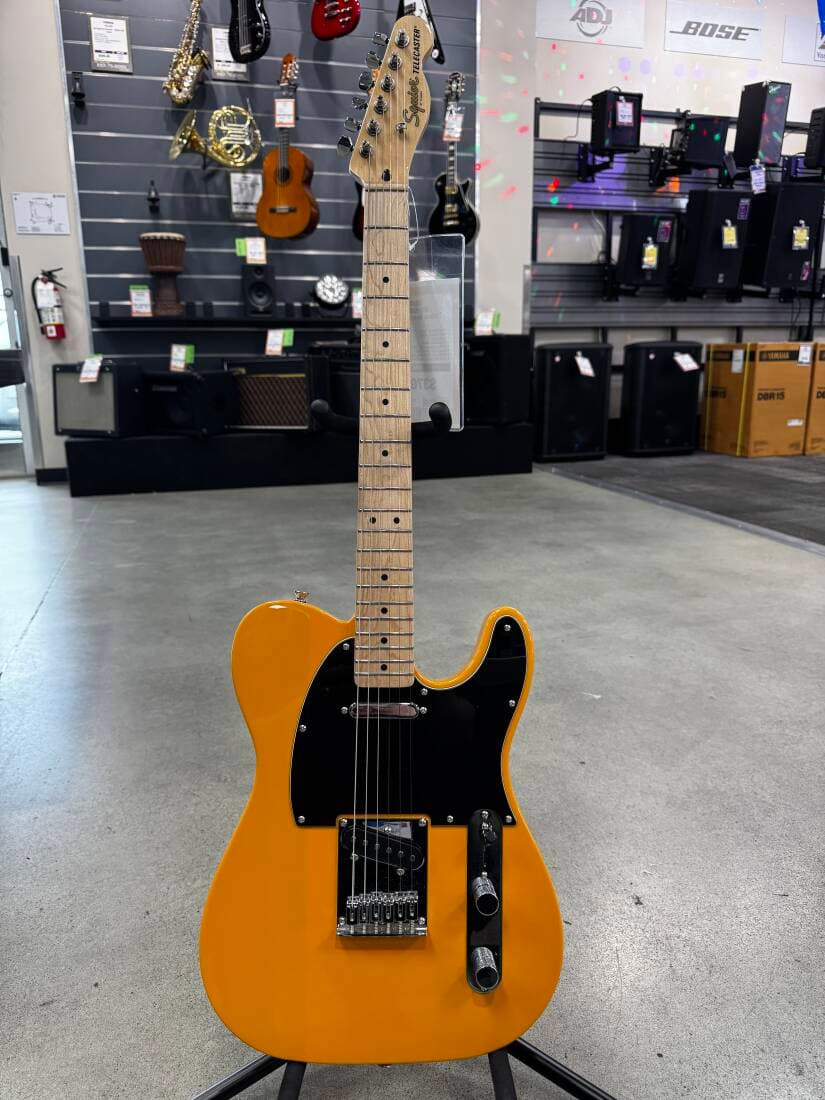 Squier Affinity Series Telecaster, Maple Fingerboard - Butterscotch Blonde