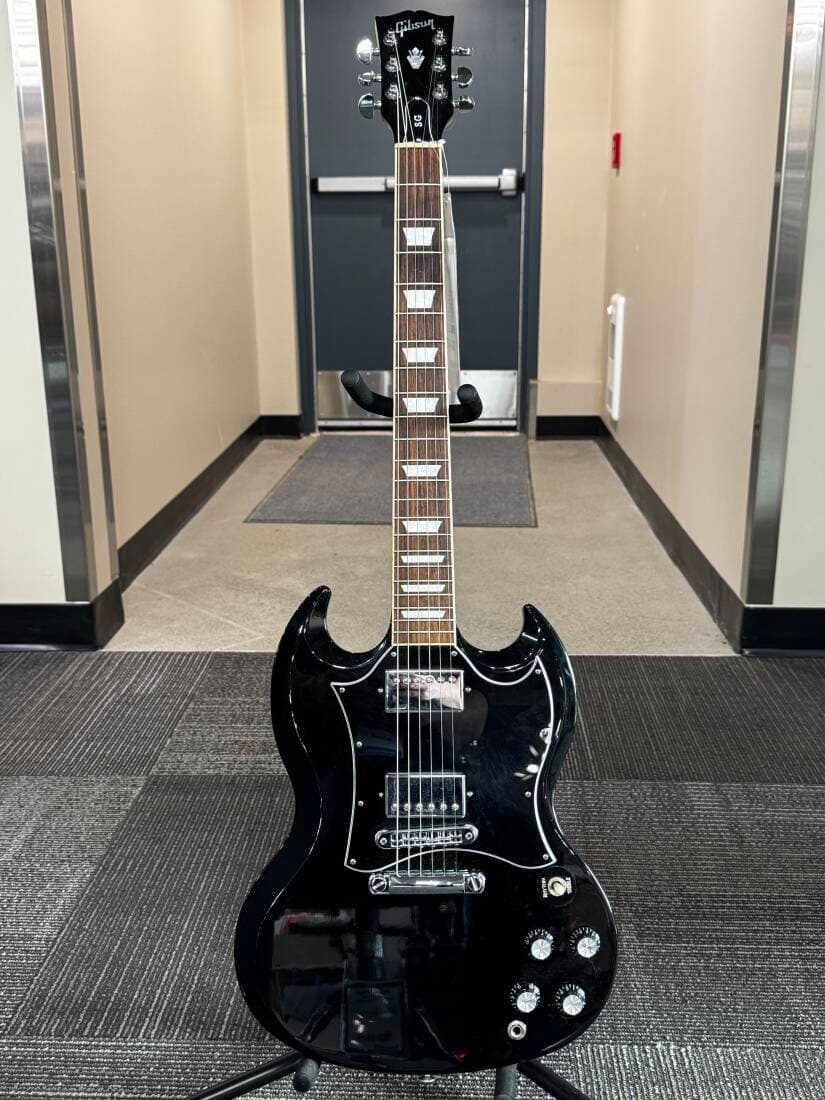 SG Standard Electric Guitar with Gigbag - Ebony