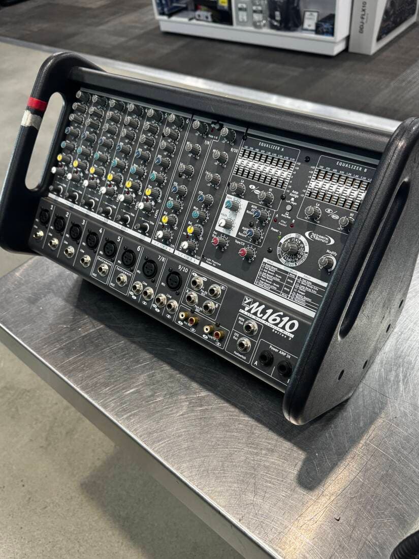 Yorkville Sound MicroMix Series M1610-2 1600 Watt 10-Channel Powered Mixer
