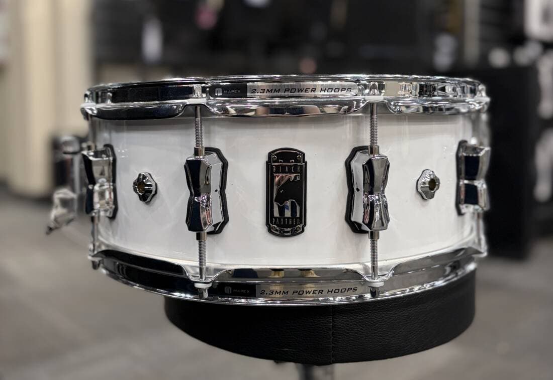 Mapex - Black Panther Venom 5.5x14'' Maple Snare - White