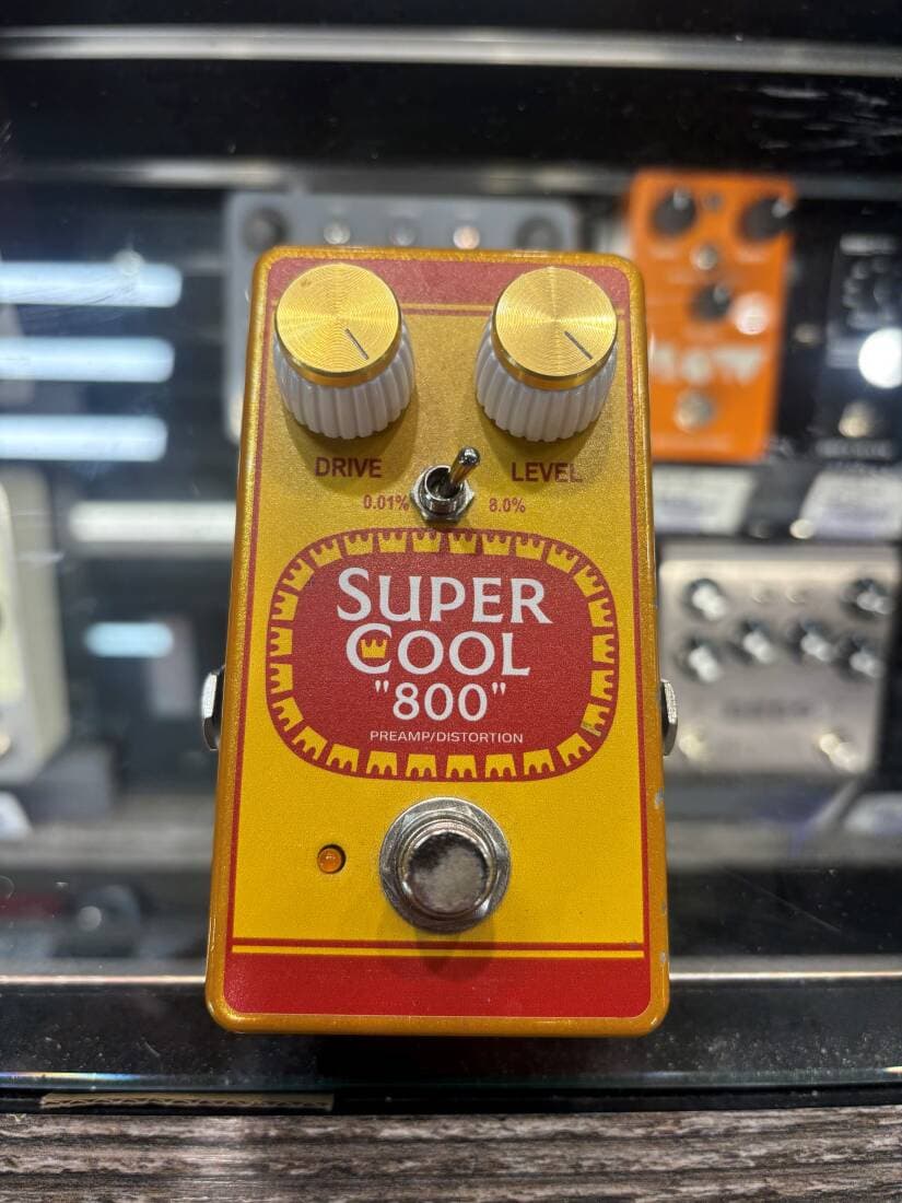 Supercool Pedals - 800 DISTORTION