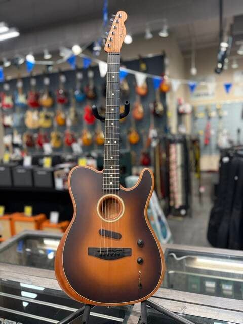 Fender American Acoustasonic Telecaster w/Bag - Sunburst