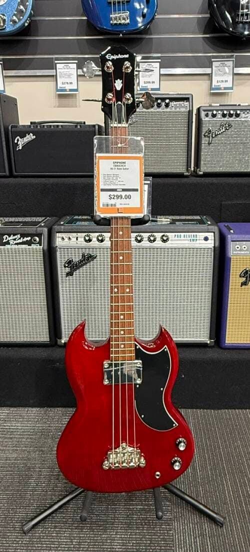 Epiphone SG Bass Cherry