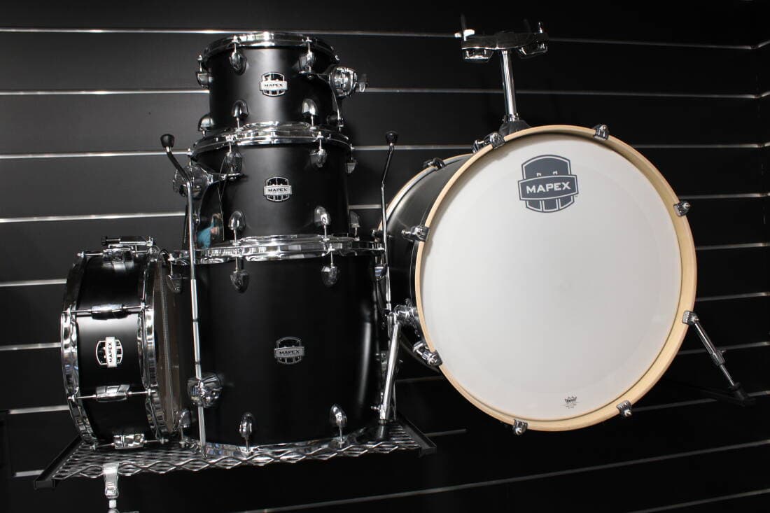 Mapex - Mars Maple 5-Piece Shell Pack (22,10,12,16,SD) - Matte Black