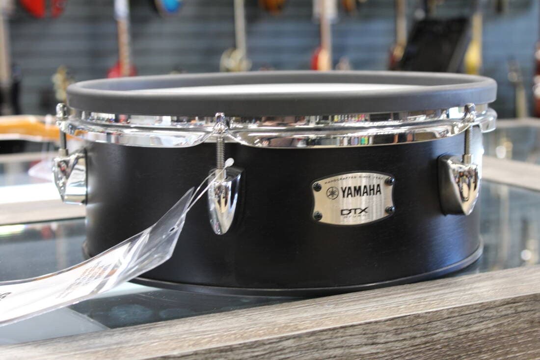 Yamaha - XP125SD-M 2-Zone 12'' Mesh Snare Pad - Black Forest