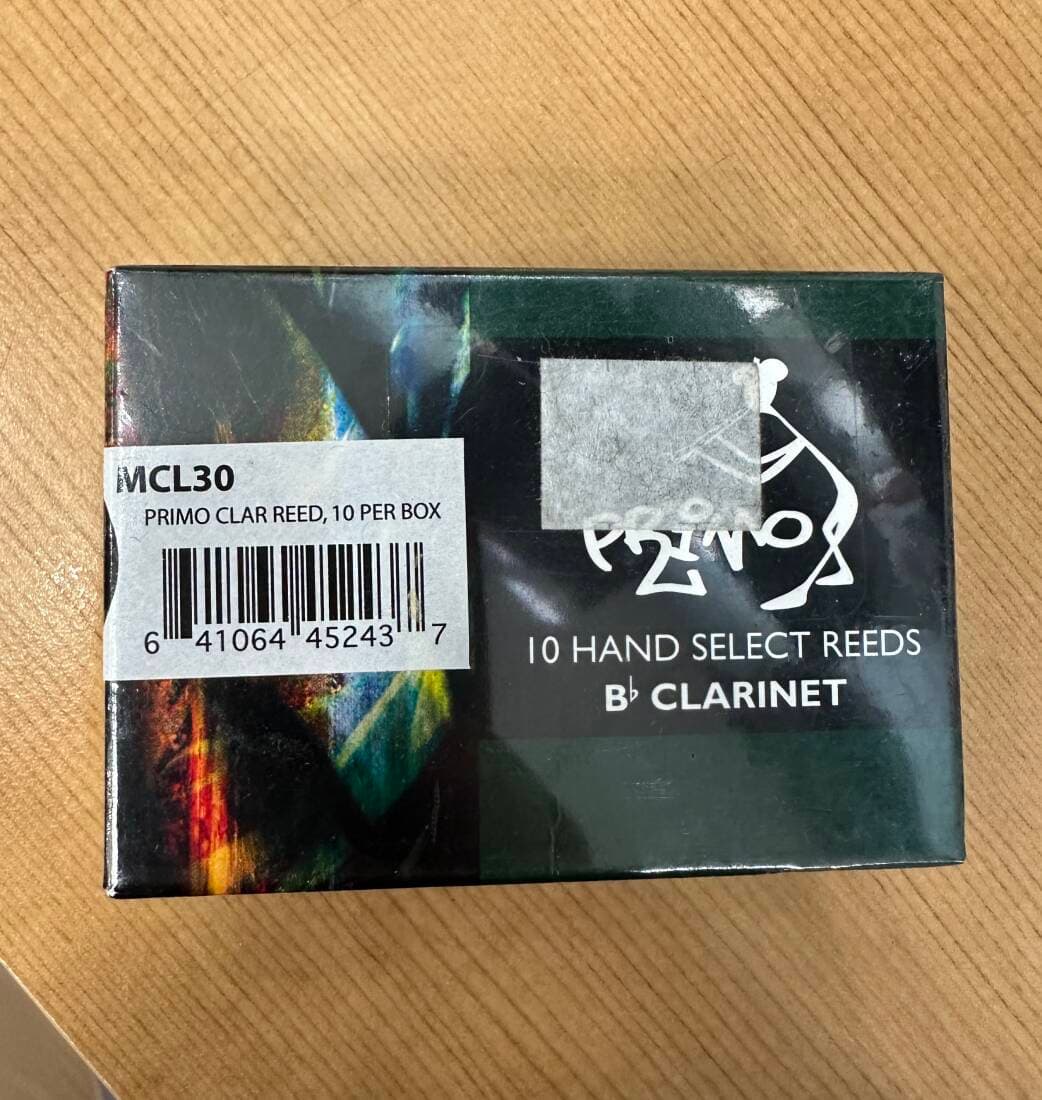Primo Student BB Clarinet 10BOX Reeds - 3