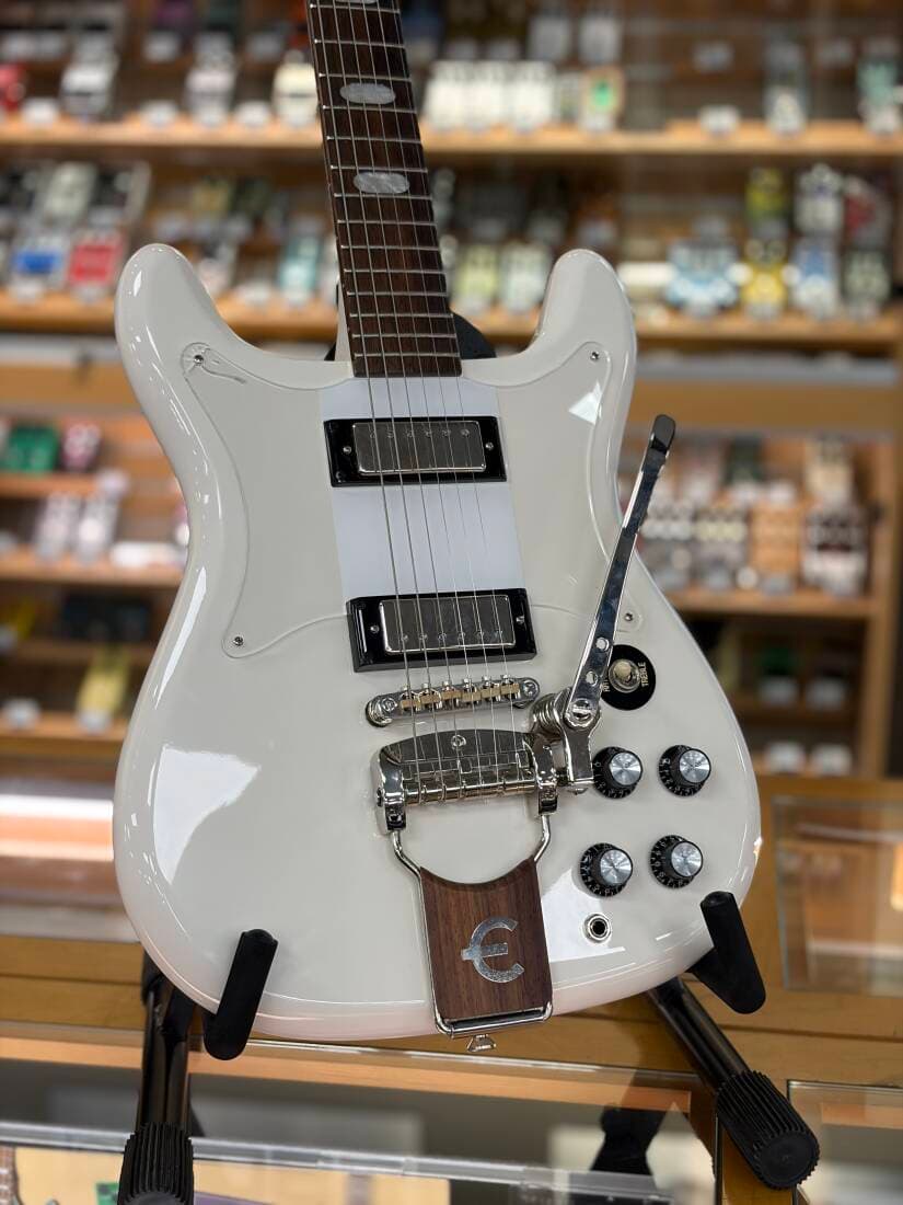 Epiphone - EPI CRESTWOOD CUSTOM TREM POLARIS WHITE