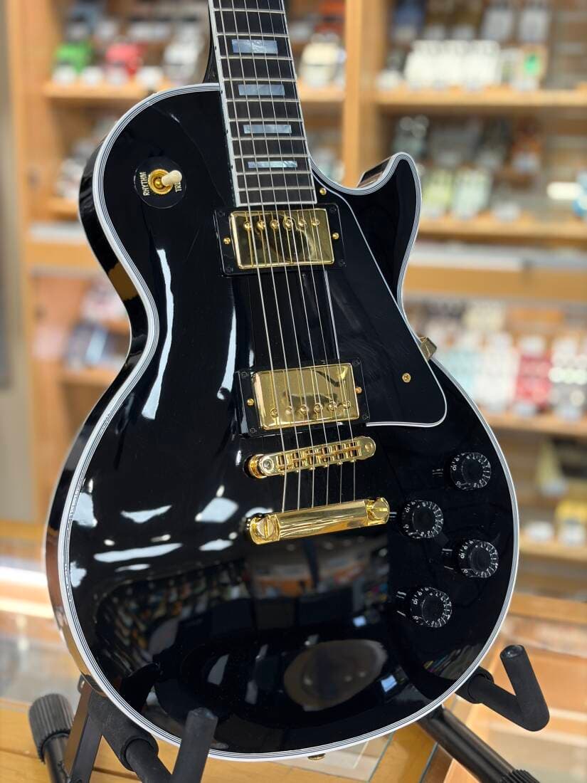 Gibson Custom Shop - GIBSON LP CUSTOM EBFB EBONY