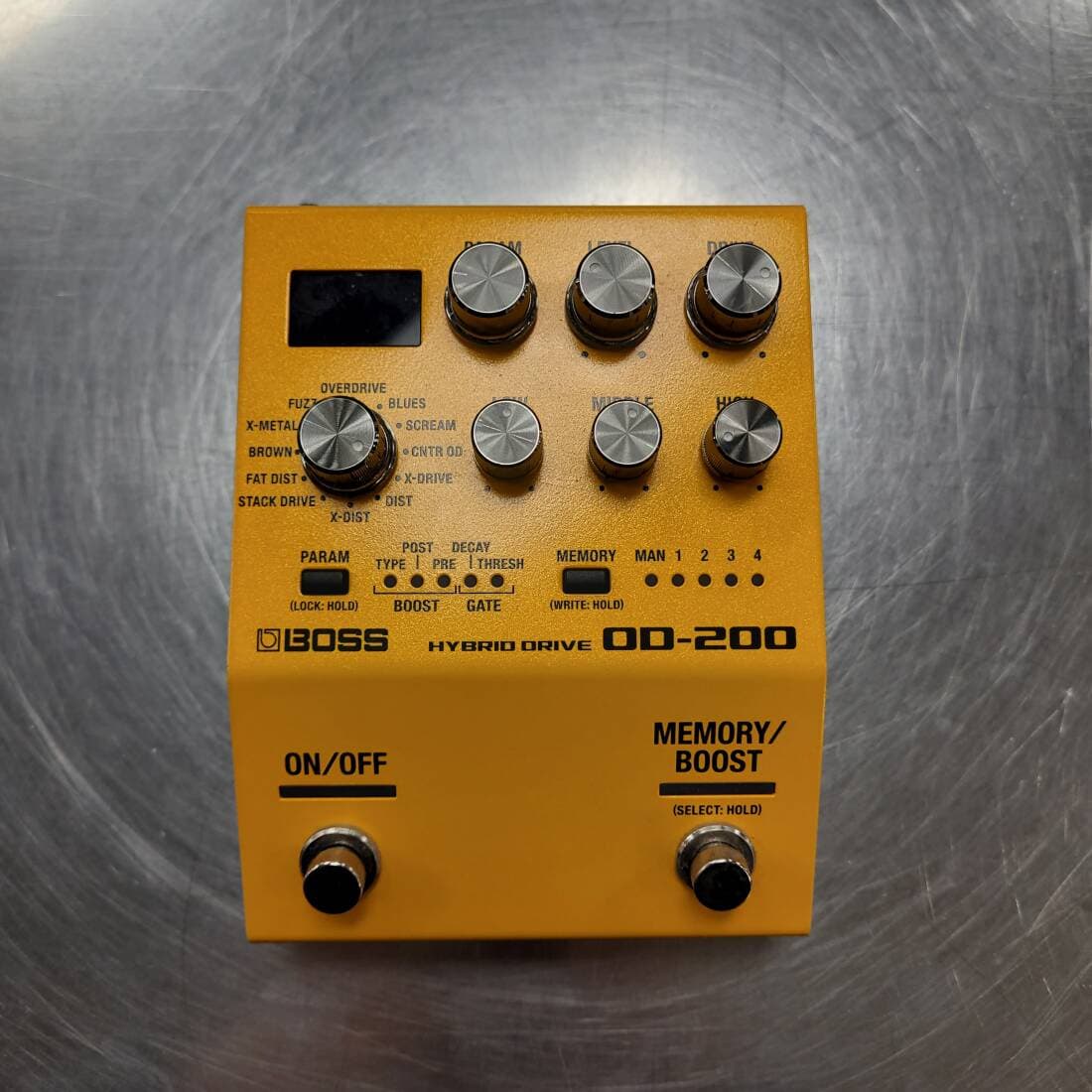 BOSS OD-200 Hybrid Drive
