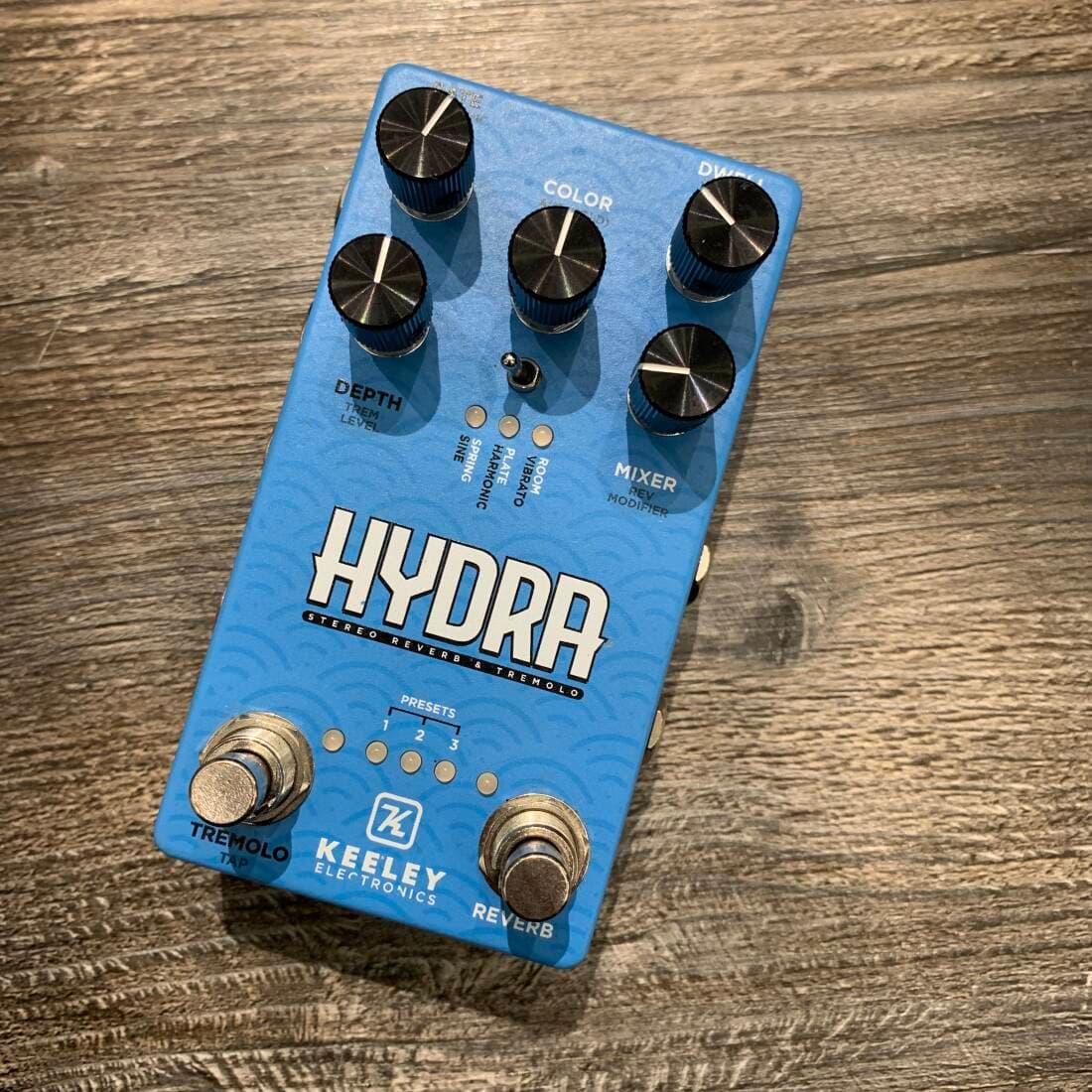 Keeley - Hydra Stereo Reverb & Tremolo
