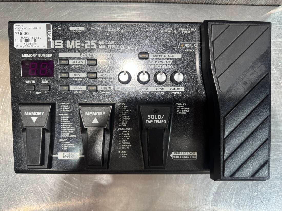 BOSS ME-25