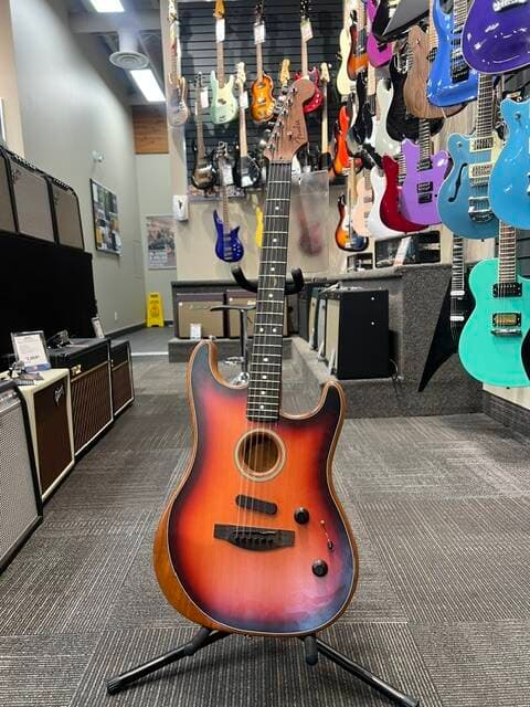FENDER ACOUSTASONIC STRAT 3TSB W/GB