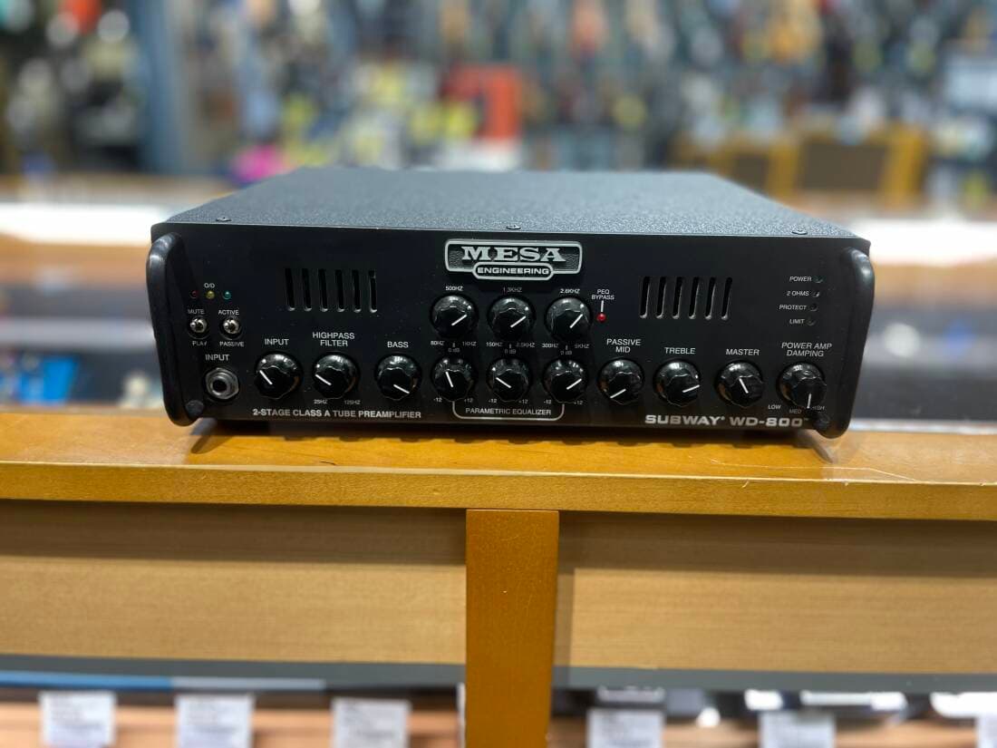 Mesa Boogie - Subway WD-800 Bass Head w/Tube Pre