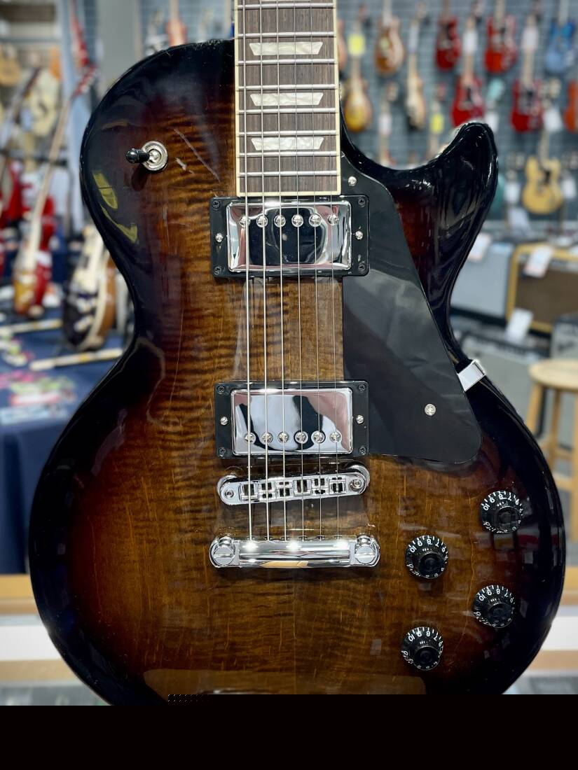 Gibson - Les Paul Studio Figured Electric Guitar with Softshell Case - Smokehouse Burst