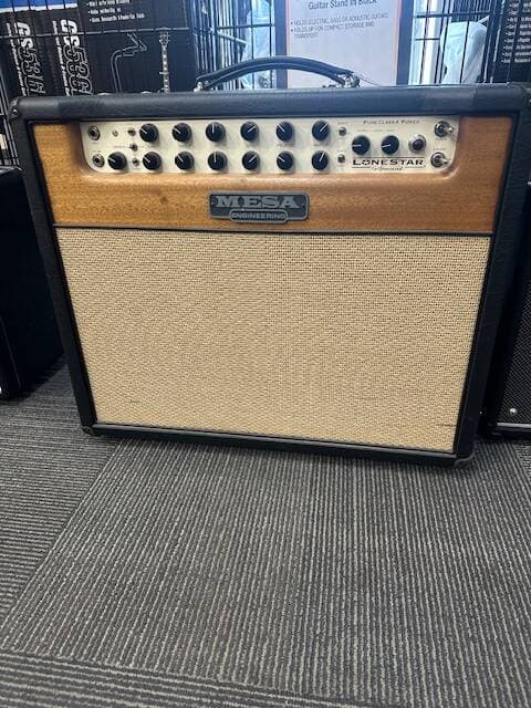 MESA BOOGIE LM50TH LSS. BLK/RIBBON MAHOG