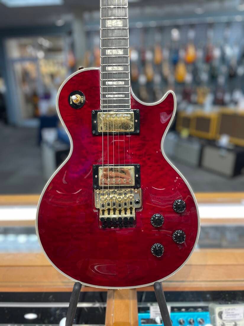 Epiphone - Alex Lifeson Les Paul Axcess Quilt - Ruby Red