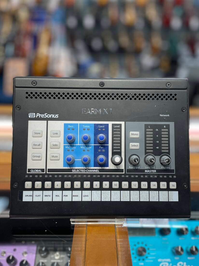 PreSonus - EarMix 16M 16x2 AVB-Networked Personal Monitor Mixer