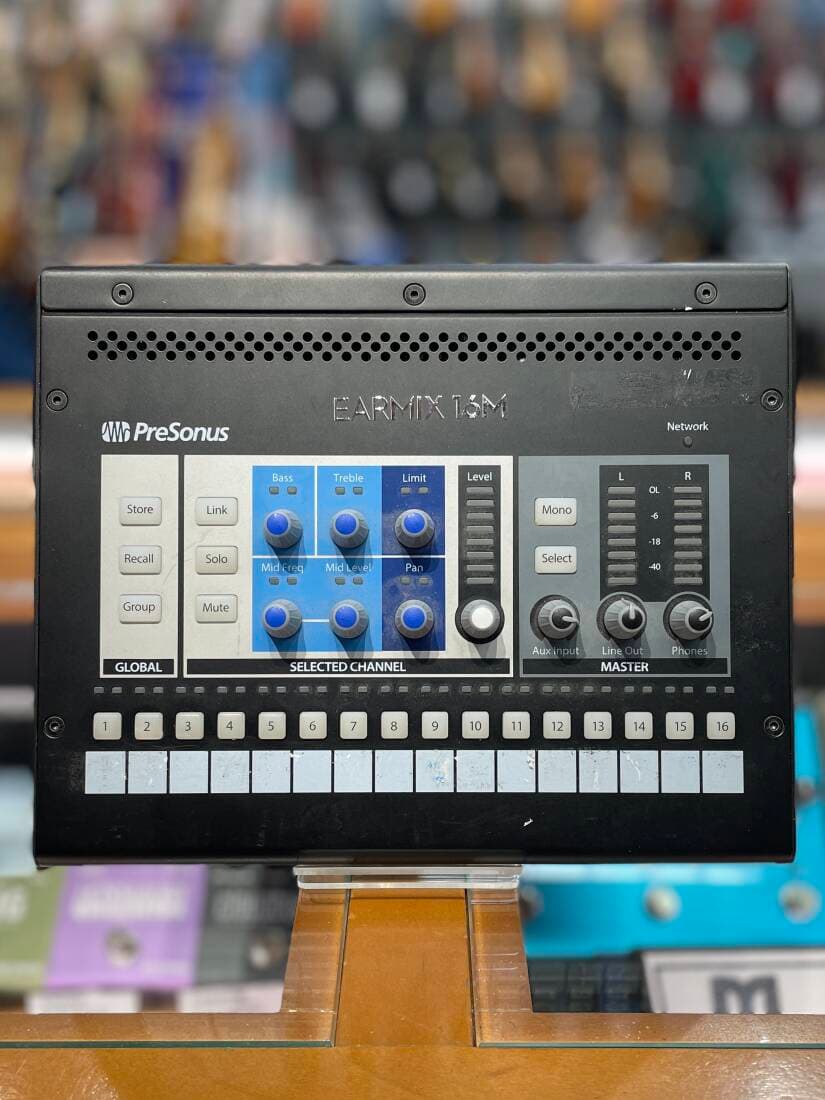 PreSonus - EarMix 16M 16x2 AVB-Networked Personal Monitor Mixer