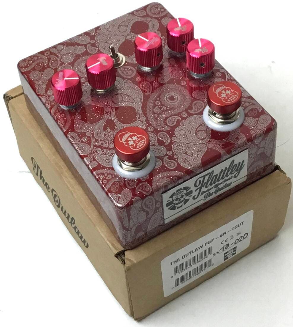 Flattley The Outlaw (Dual Pedal,Plexi Overdrive with Clean Tone Booster)