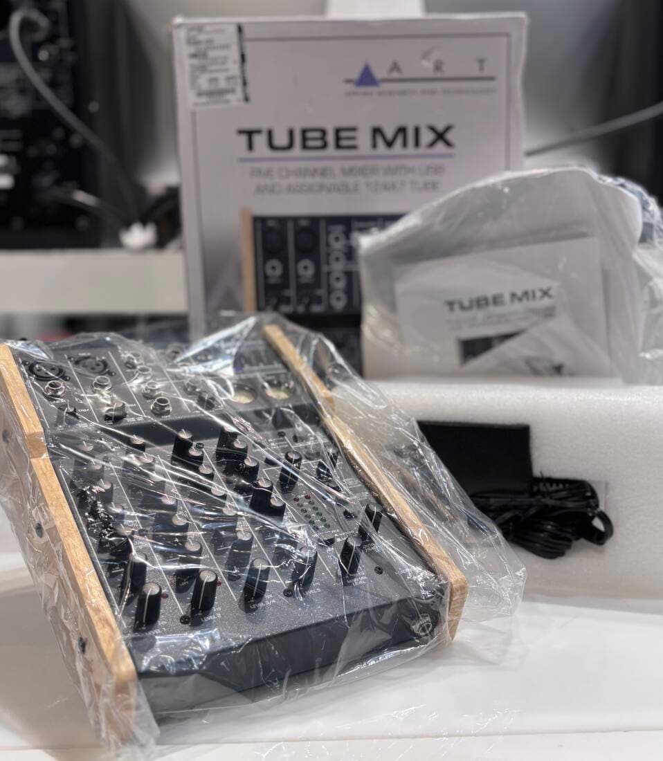 TubeMix 5-Channel Recording Mixer with USB and Assignable 12AX7 Tube