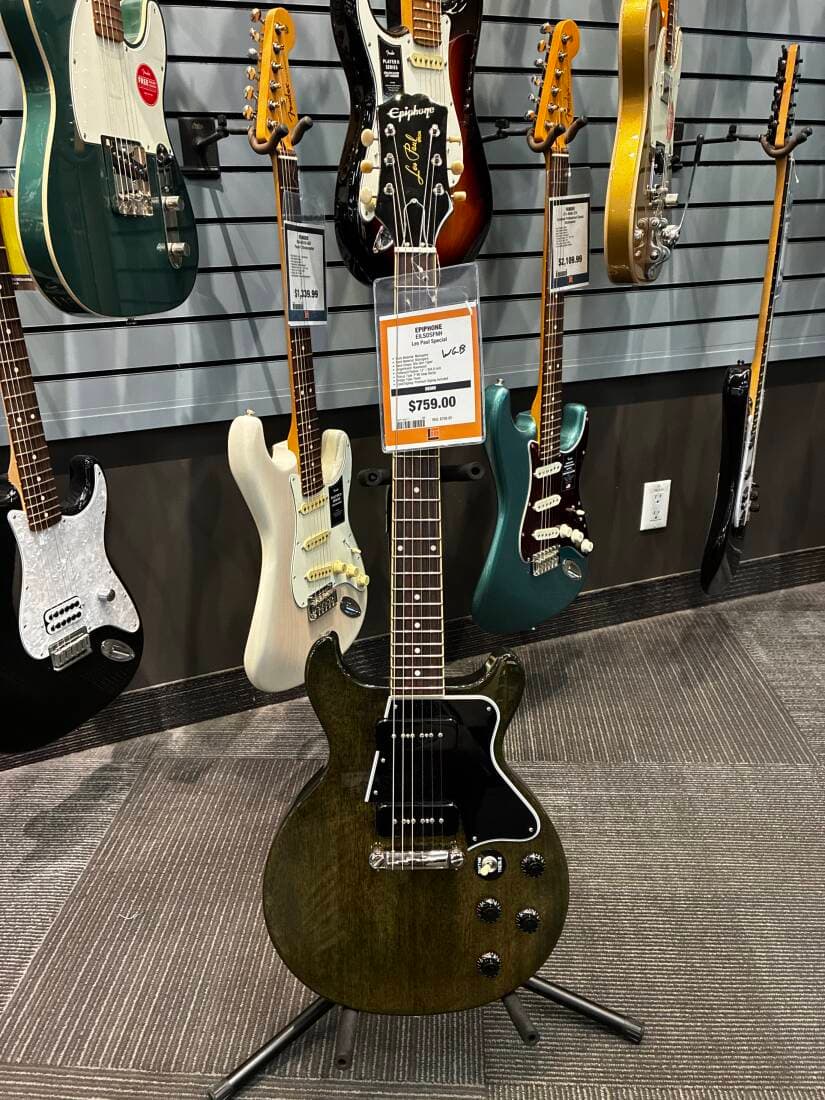 Epiphone - Les Paul Special Double Cut Electric Guitar - Silver Fox