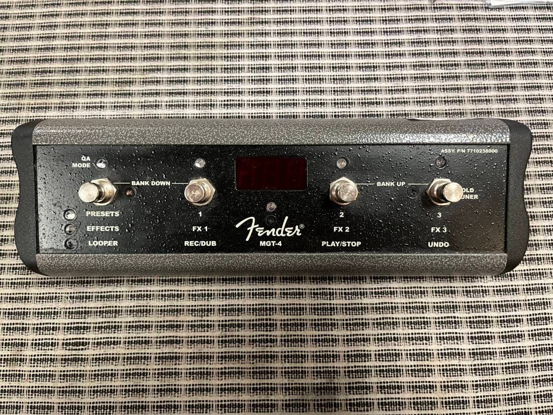 FENDER MGT-4 MUSTANG GT FOOTSWITCH