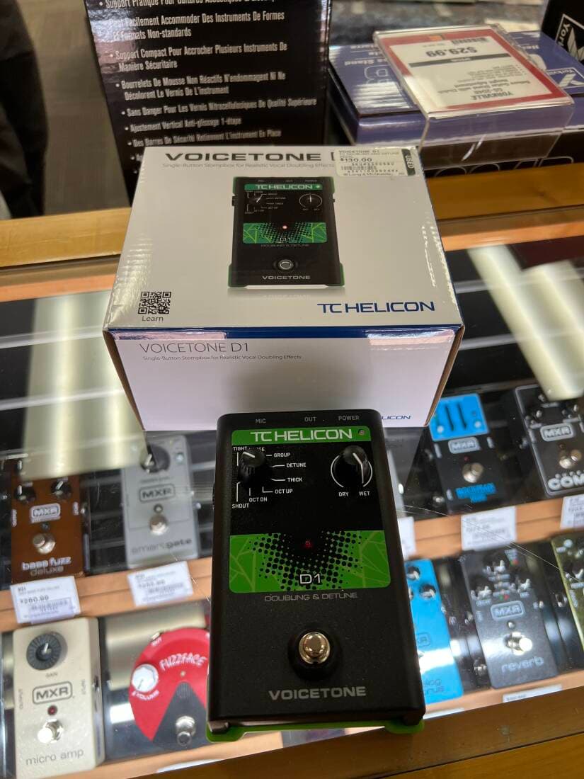 TC-Helicon - VoiceTone D1 Doubling And Detune Pedal