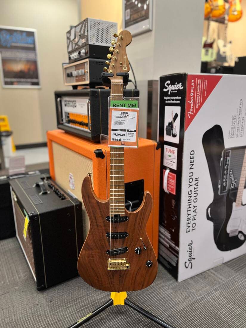 CHARVEL PM DK22 SSS 2PT NAT WALNUT