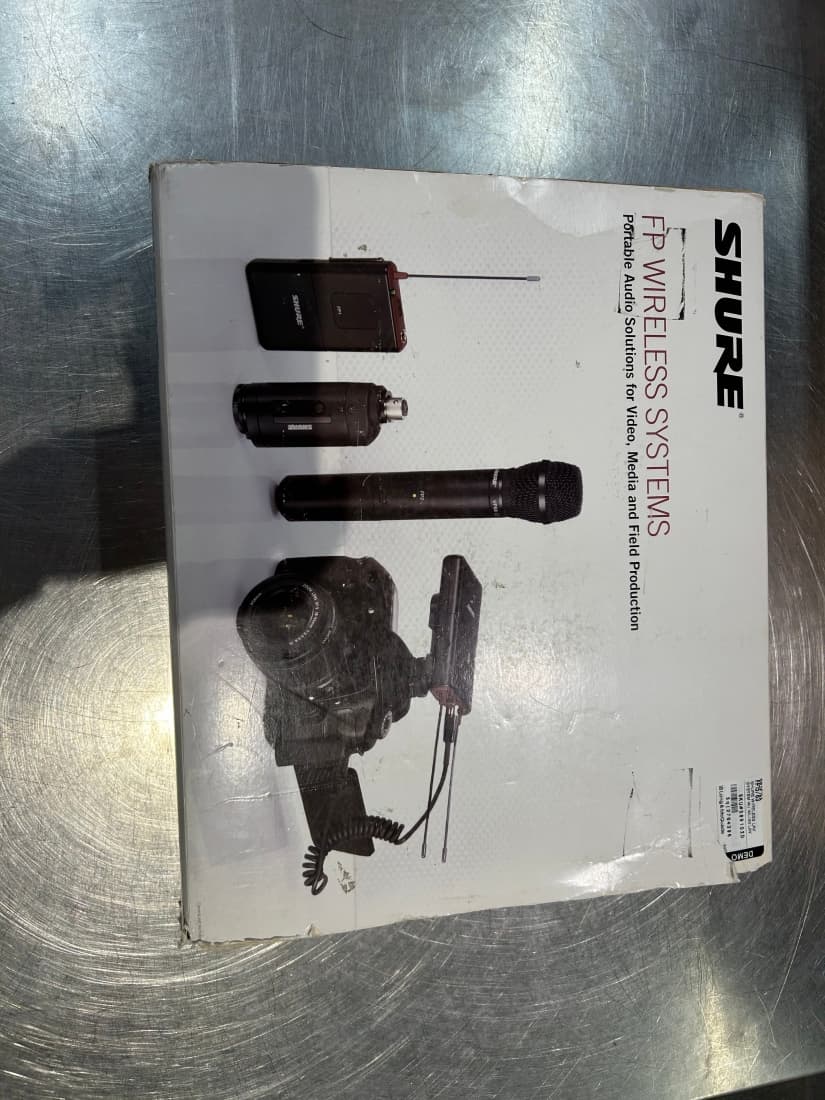 Shure Wireless Lav system w/ wl183 lav