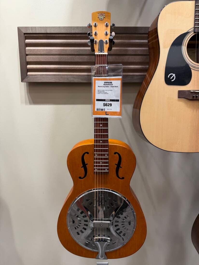 Epiphone Hound Dog Dobro - Round Neck- MDHDRVBCH
