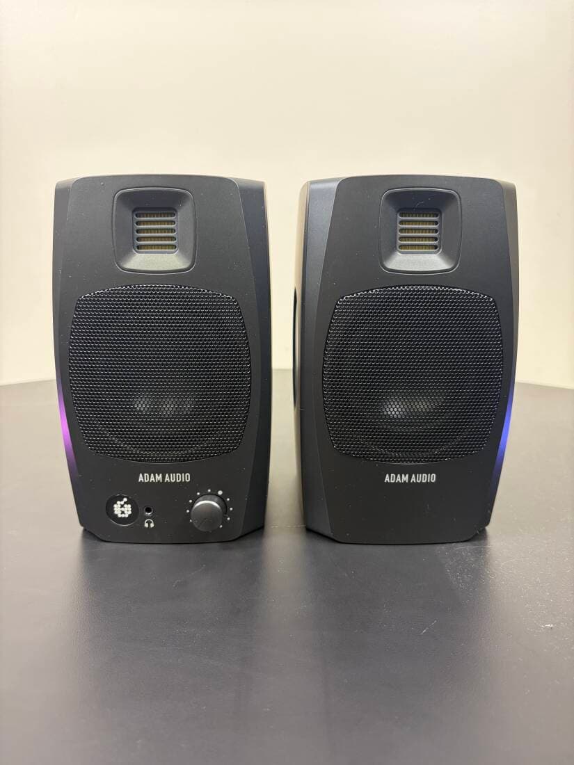 ADAM Audio - D3V Active Desktop Monitor System - Black (Pair)