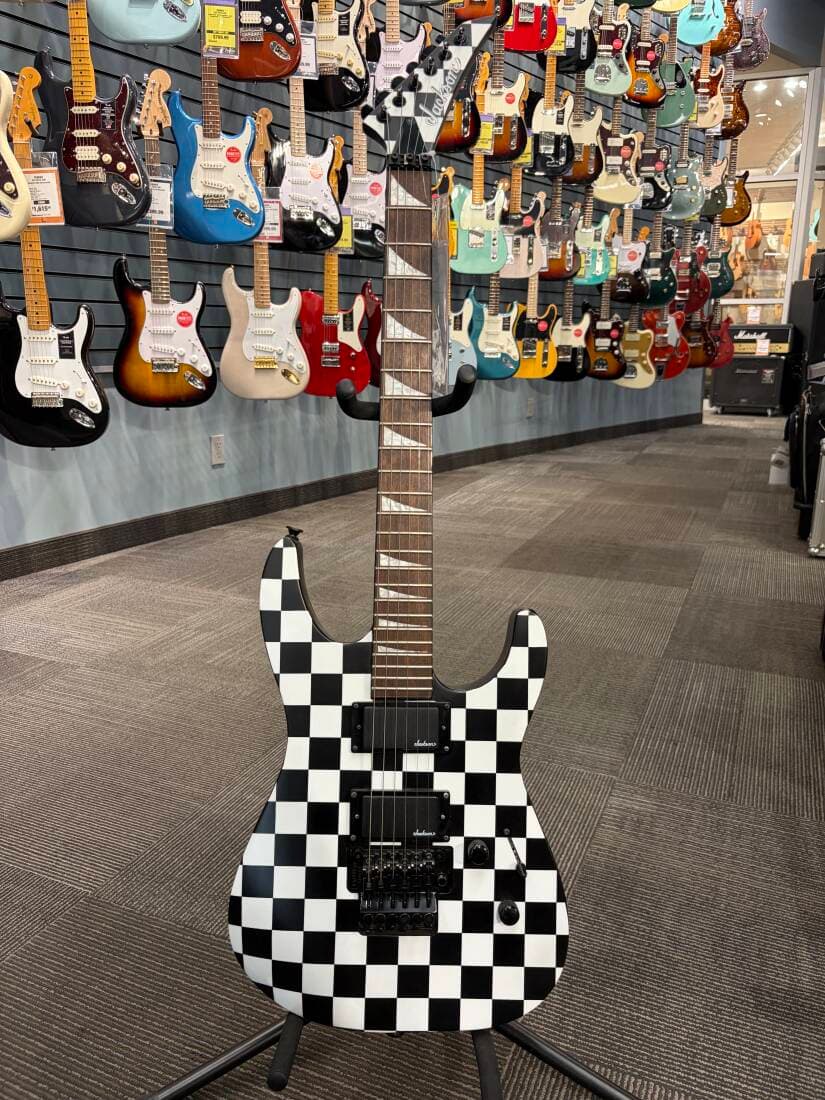 Jackson Guitars - X Series Soloist, SLX DX, Laurel Fingerboard - Checkered Past