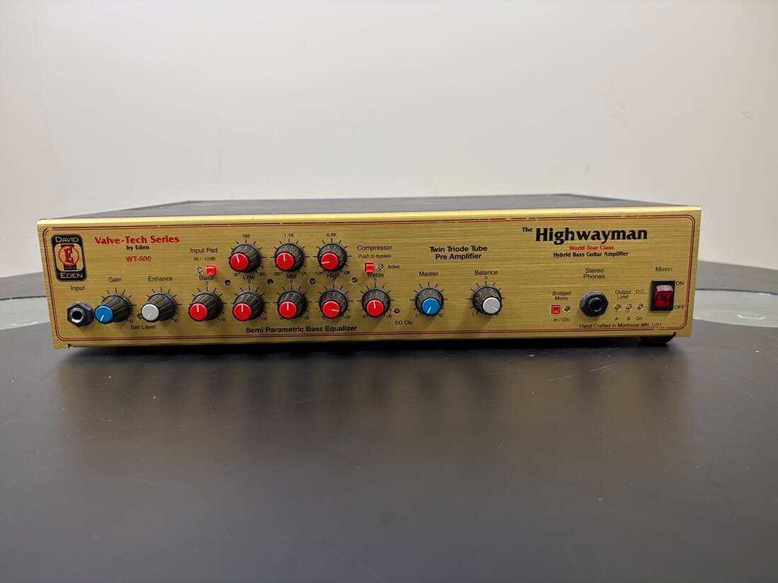 David Eden Highwayman WT-500 Bass Amplifier