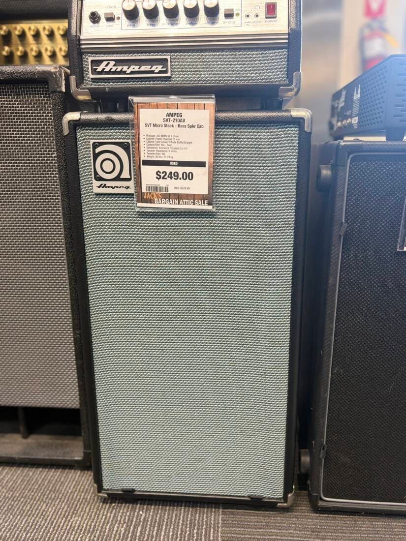 Ampeg - Classic 2x10 200w Bass Cab